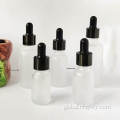Essential Oil Holder 5/10/15/20/30/50/100 ml Custom Colorful  Mini Glass Round Dropper Essential Oil Bottle Manufactory